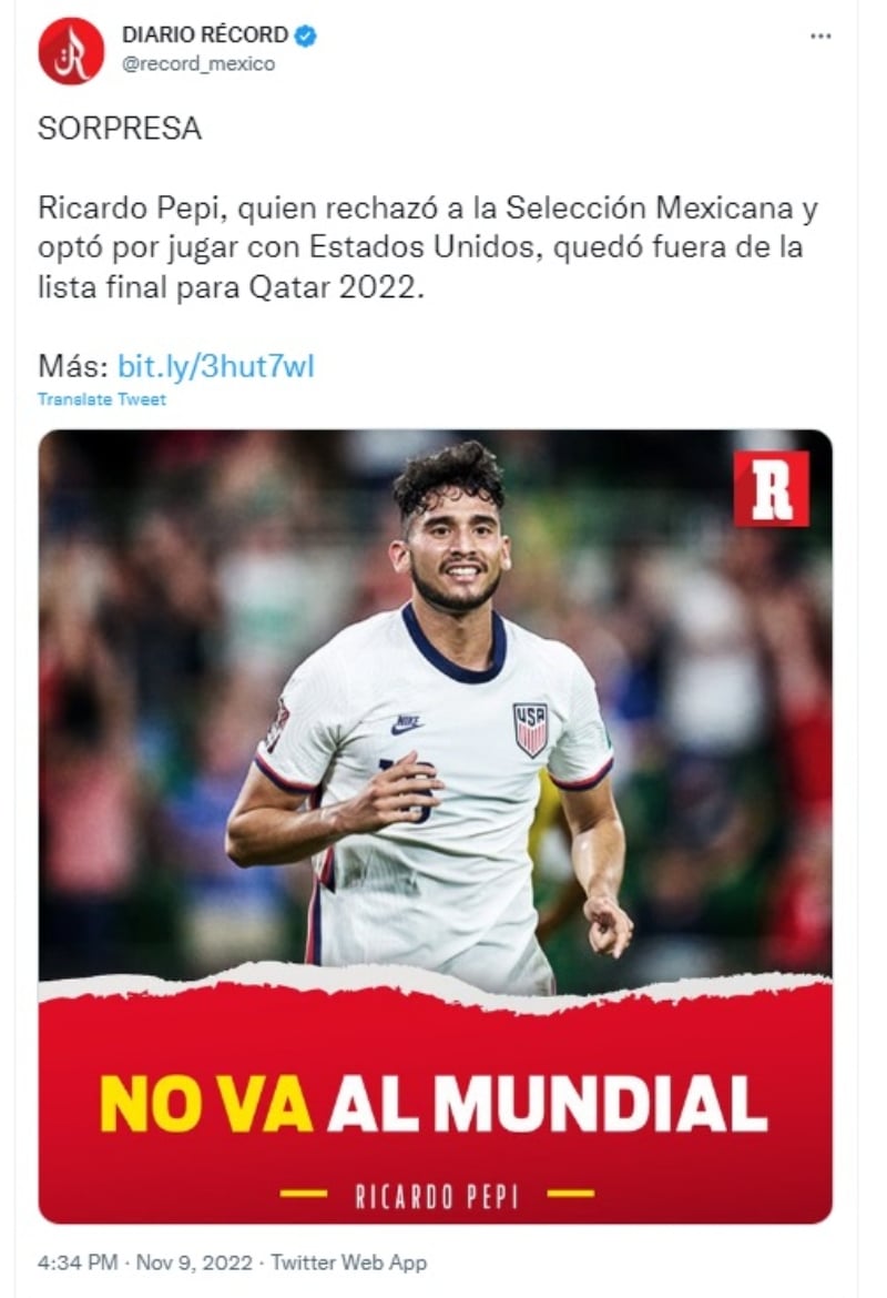 Revelan lista de Estados Unidos para Qatar