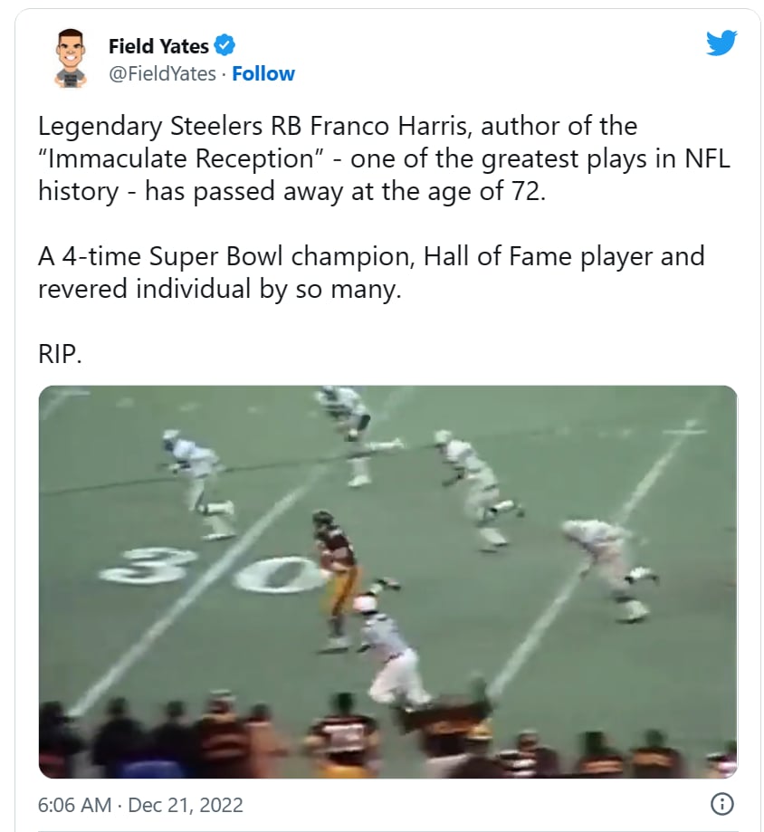 Luto NFL