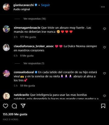 Seguidores y celebridades le desean fuerza