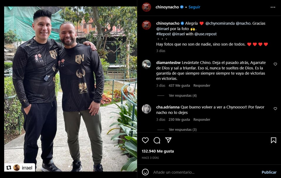 Alcira también le mandó un mensaje a Nacho