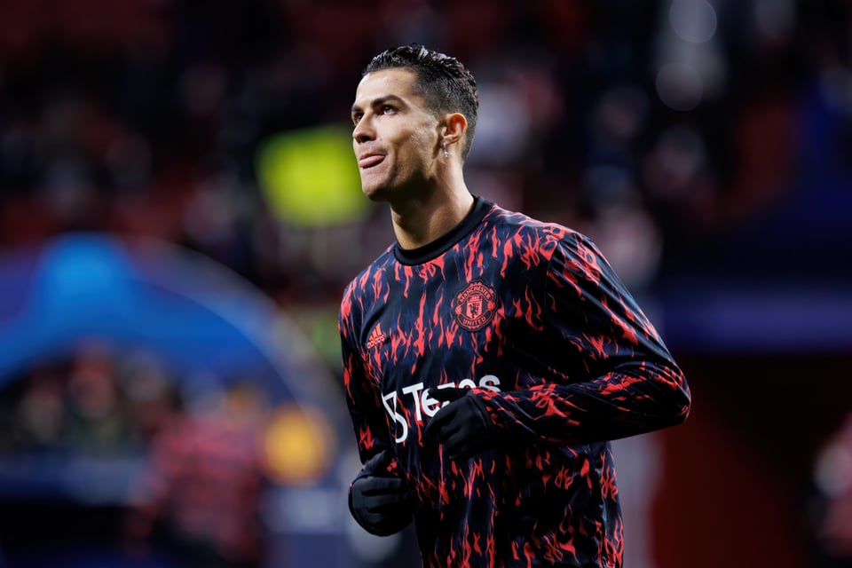 Cristiano Ronaldo promociona su marca de ropa interior en poca ropa