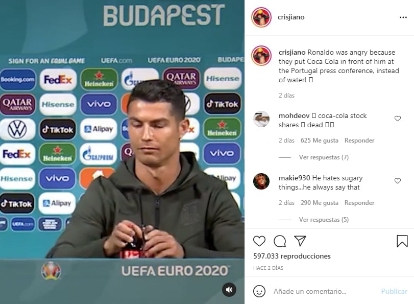 Cristiano Ronaldo Coca Cola
