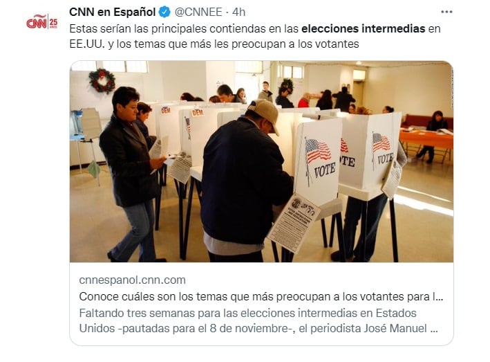 ¿Cómo puedo votar en las elecciones intermedias?