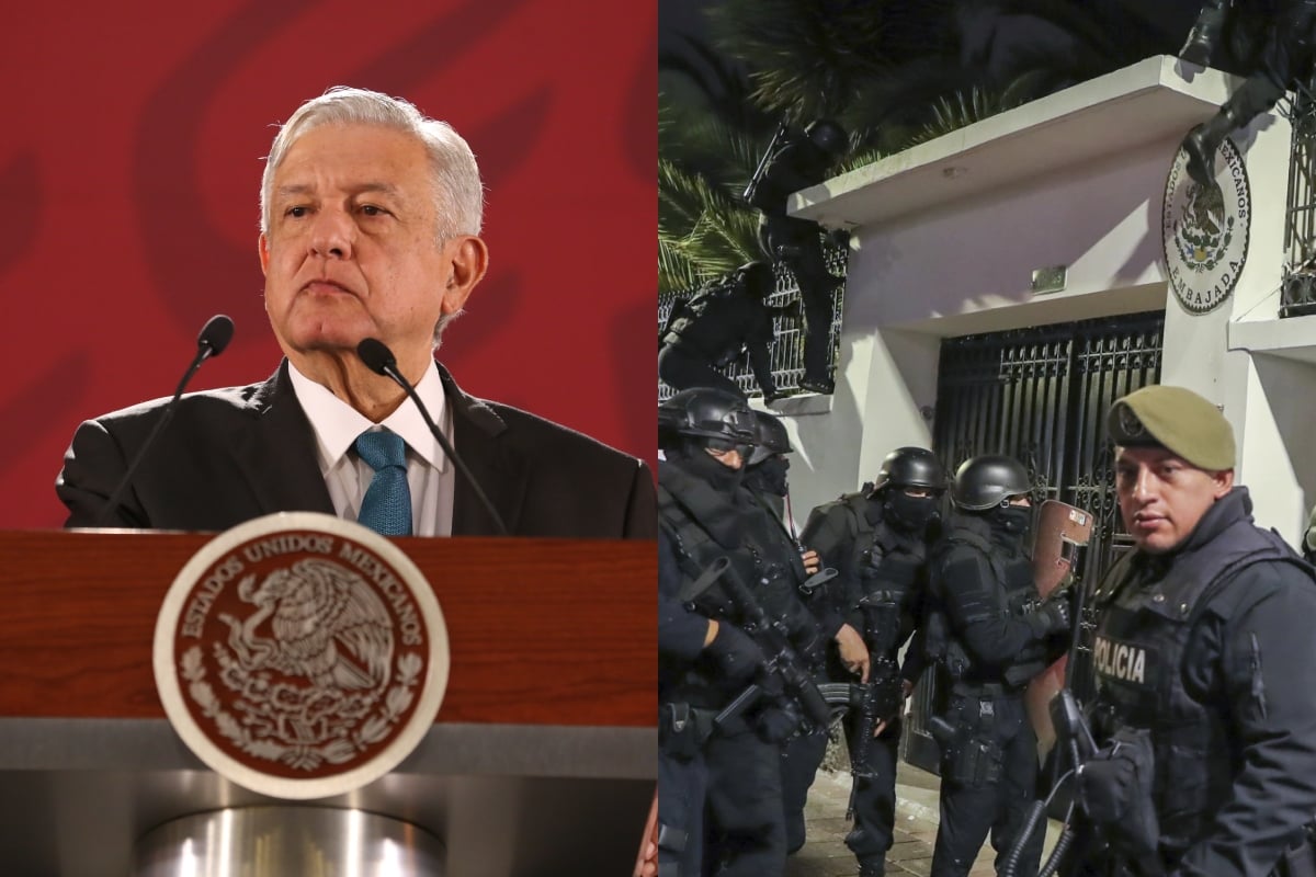 El gobierno de México decide romper relaciones con Ecuador tras asalto a embajada mexicana