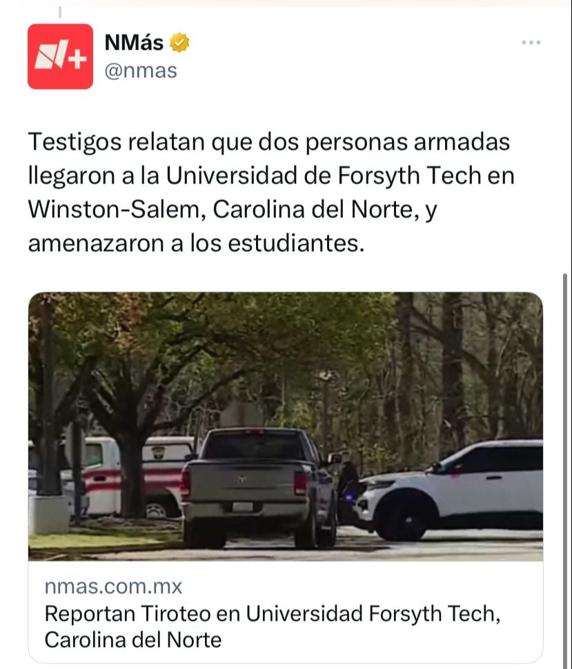 ¿Existían amenazas para otras escuelas?