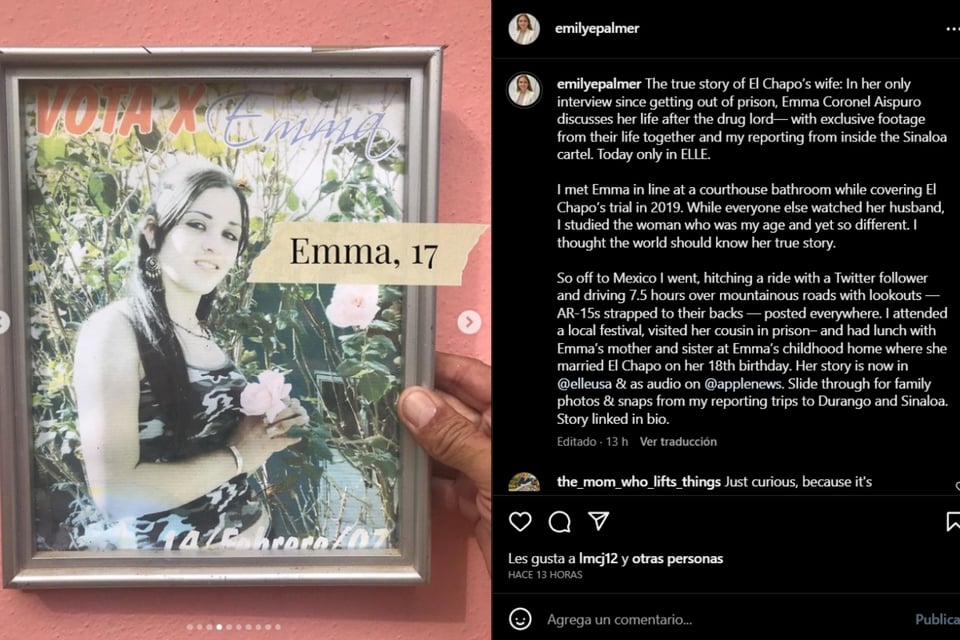 Prisión en Texas, Crudeza carcelaria, Esperanzas para el futuro. Esposa de Joaquín Guzmán Loera