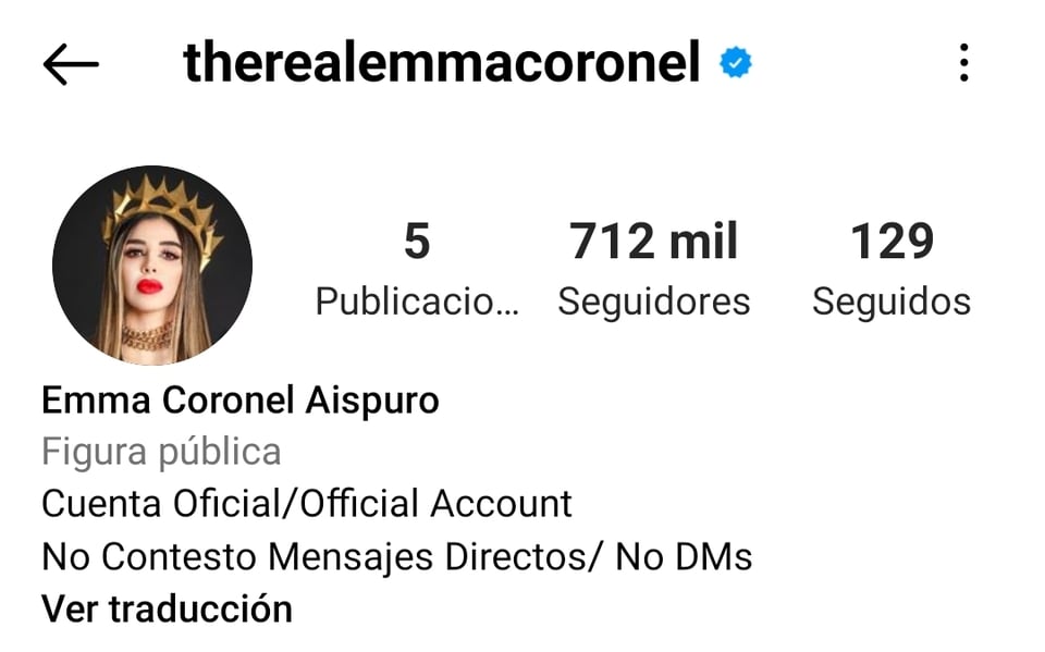 Emma Coronel podría convertirse influencer al salir de prisión y revelan cuánto cobraría por publicación