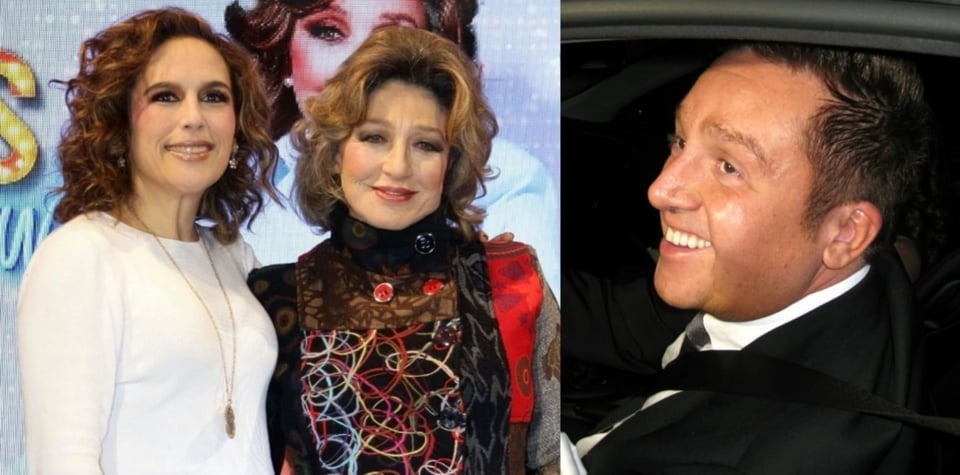 What is Daniel Bisogno’s relationship with Angélica María and Angélica Vale?