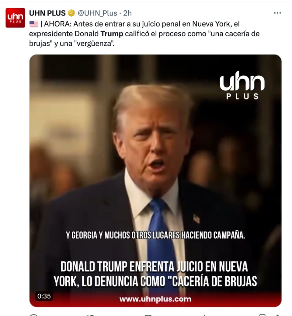cacería de brujas, campaña, política, declaraciones, MundoNOW