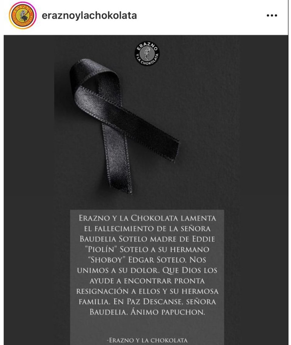 Piolín muerte mamá
