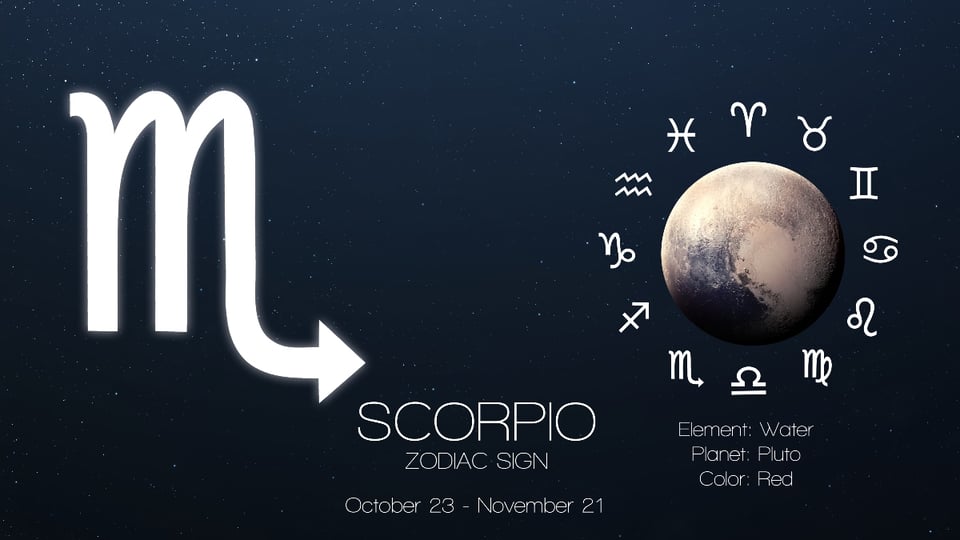 Scorpio, zodiac sign, born in October November, stars, MundoNOW