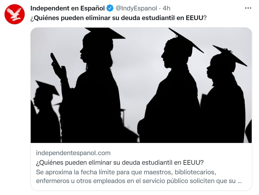 Deuda estudiantil Estados Unidos