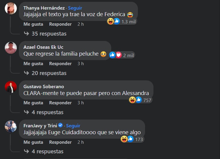 Los fanáticos se toman la publicación con humor
