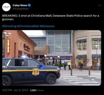 El centro comercial en Delaware permanecerá cerrado