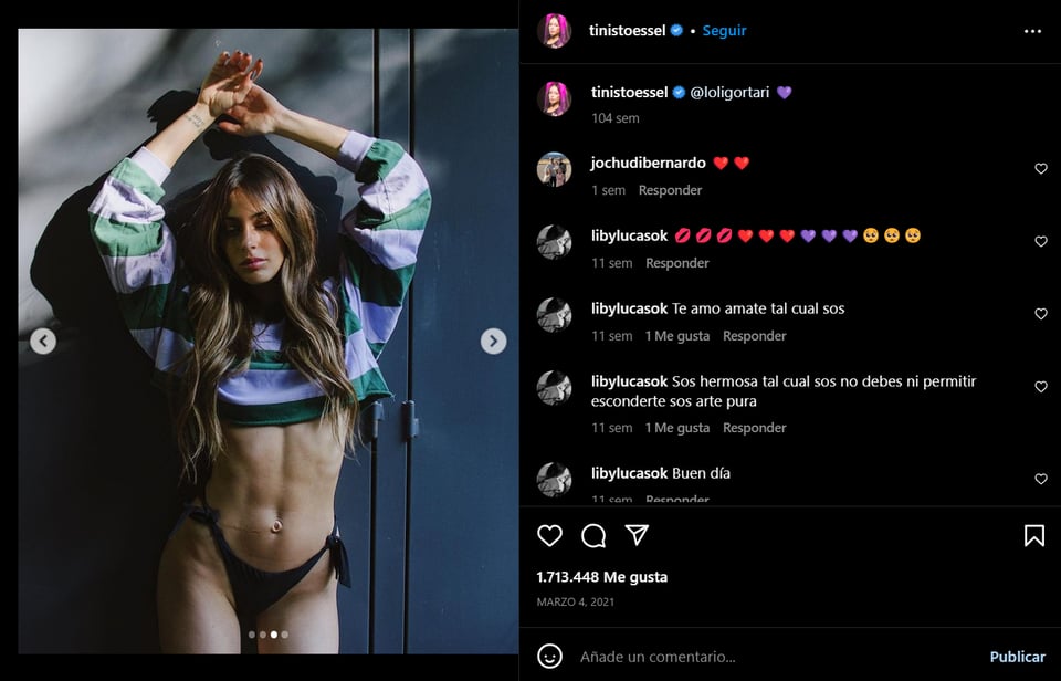 El video con más reproducciones de Tini