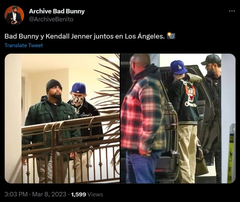 Both celebrities looked very discreet