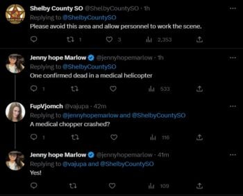 Accidente de helicóptero en Alabama: Se confirma un muerto
