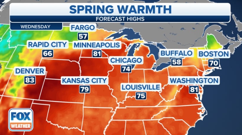 Western United States at risk of cold climates