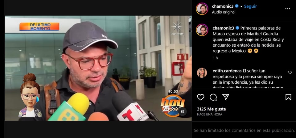 Maribel's husband's statements about Julián's death