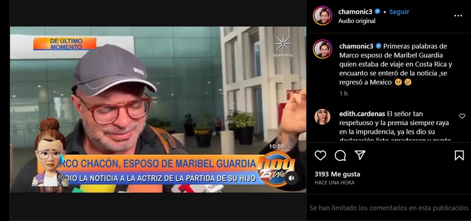 Marco is devastated, he talked about Julián's state of health