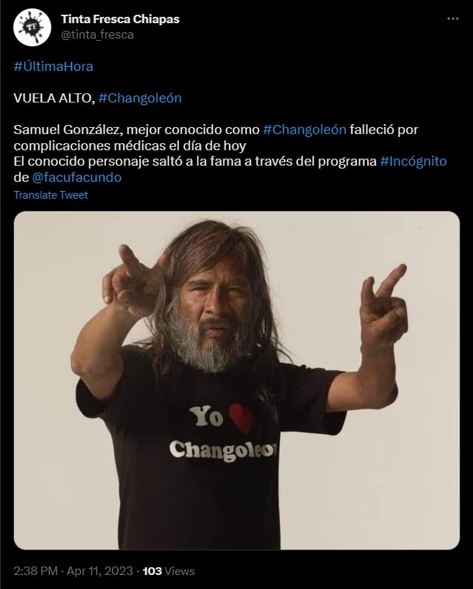 ¿Cómo conoció Facundo a "El Changoleón"?