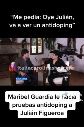 Maribel le hizo múltiples pruebas a lo largo de la vida de Julián