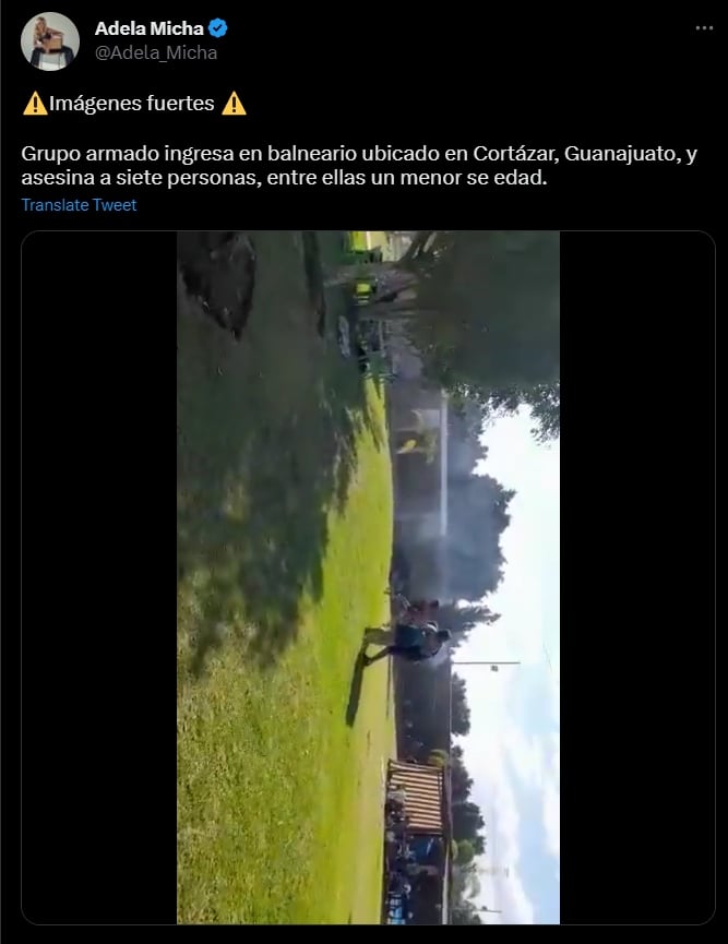 Testigo confirma el número de sicarios en el tiroteo del balneario