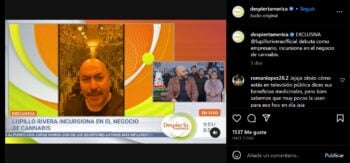 Lupillo Rivera incursiona en la industria de Cannabis, se la ofrece a los artistas