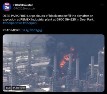 Distrito Escolar Independiente de Deer Park señala que no las autoridades no han establecido un refugio en el lugar