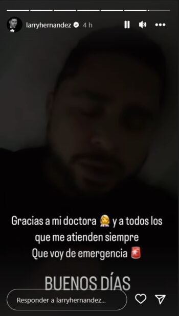 El cantante señala que sufrió mucho de dolores físicos