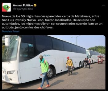 Dan a conocer las edades y nacionalidades de los migrantes rescatados