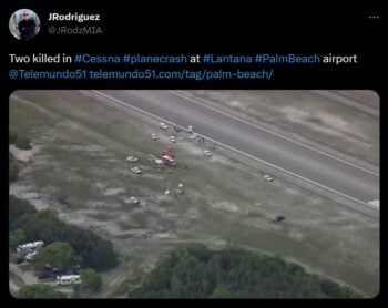 El avión intentó hacer un giro imposible