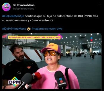 Hijo de Galilea Montijo sufre bullying gracias a la "nueva relación" de la conductora