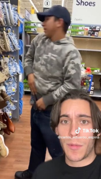 Hispanos se encontraban robando en un pasillo de calzado