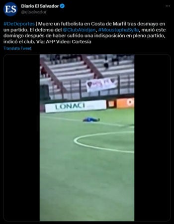 ¿Cómo ocurrió la muerte del jugador de Costa de Marfil?