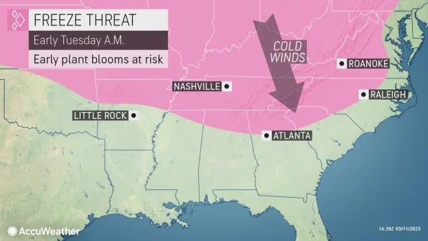 Se prevé una gran tormenta de nieve para el noreste