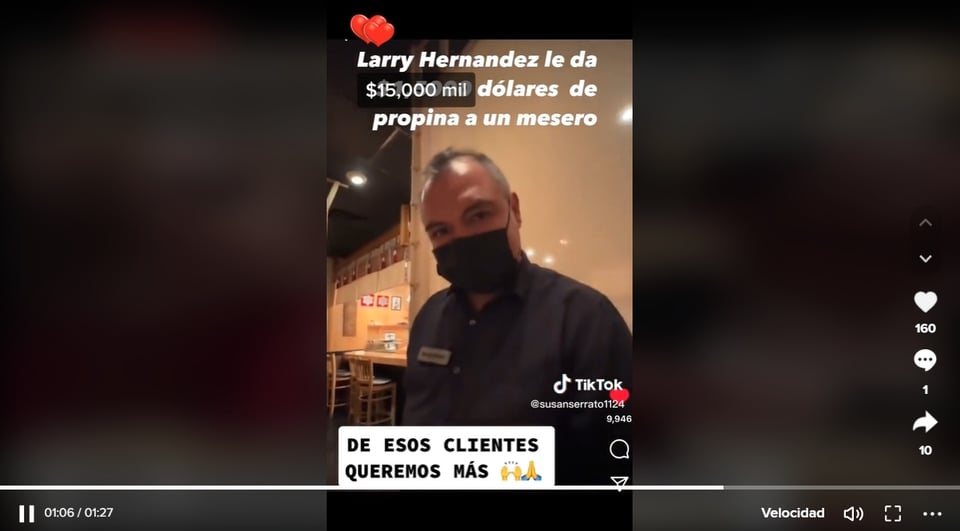 Usuarios dividen opiniones tras el gesto de Larry y Kenia
