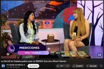Mhoni Vidente señaló que había un riesgo en la salud de Chabelo, terminó por predecir su muerte