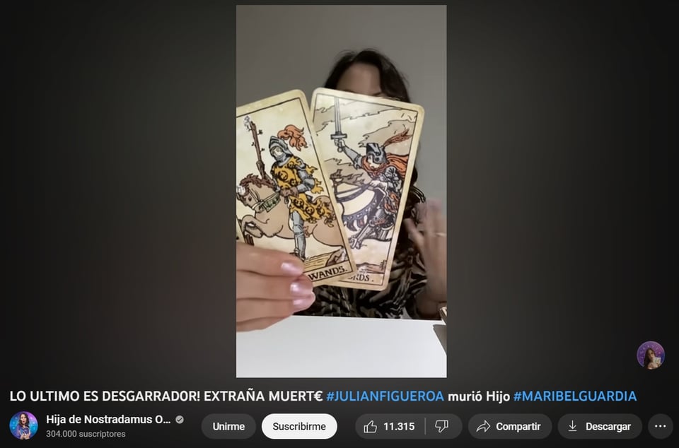 Hija de Nostradamus señala que Joan Sebastian y Maribel Guardia cargaron con maldiciones