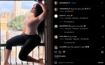 Salma El-Shimy cuenta con más de 800,000 seguidores en Instagram