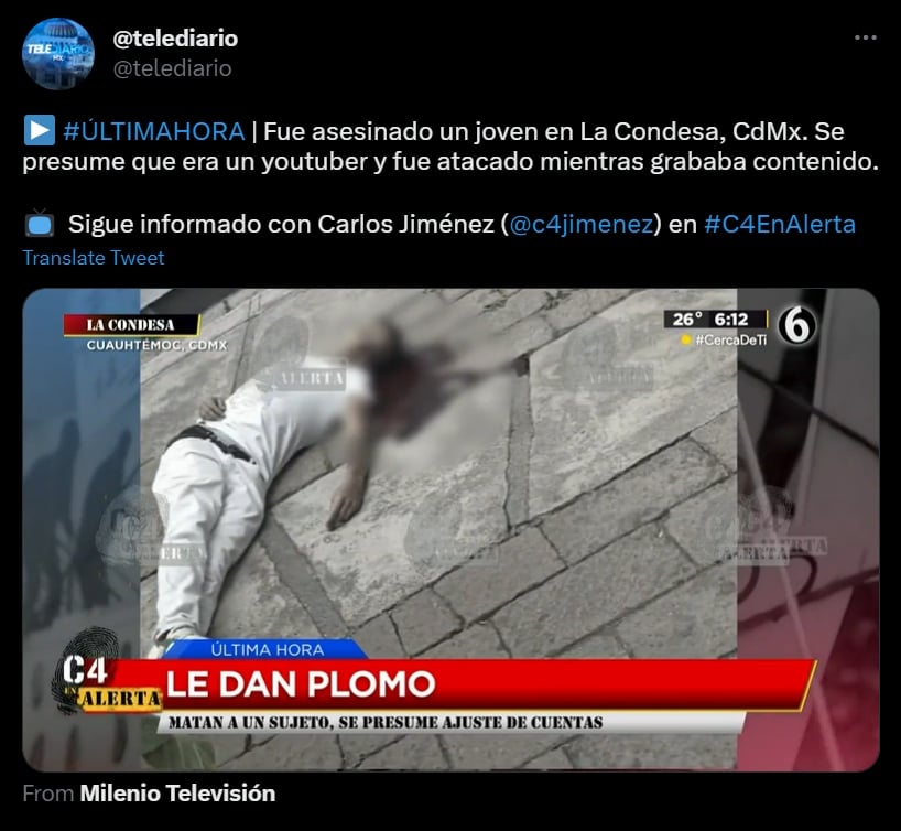 Muere actor durante conferencia con Wendy Guevara de Las Perdidas
