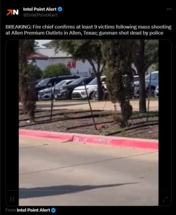 ¿Cuántas muertes y heridos hubo tras el tiroteo en Allen, Texas?