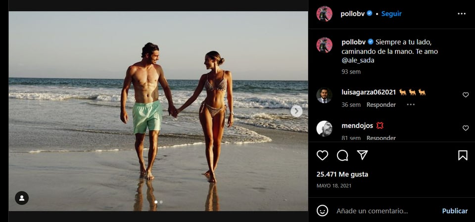 Briseño está casado con una modelo