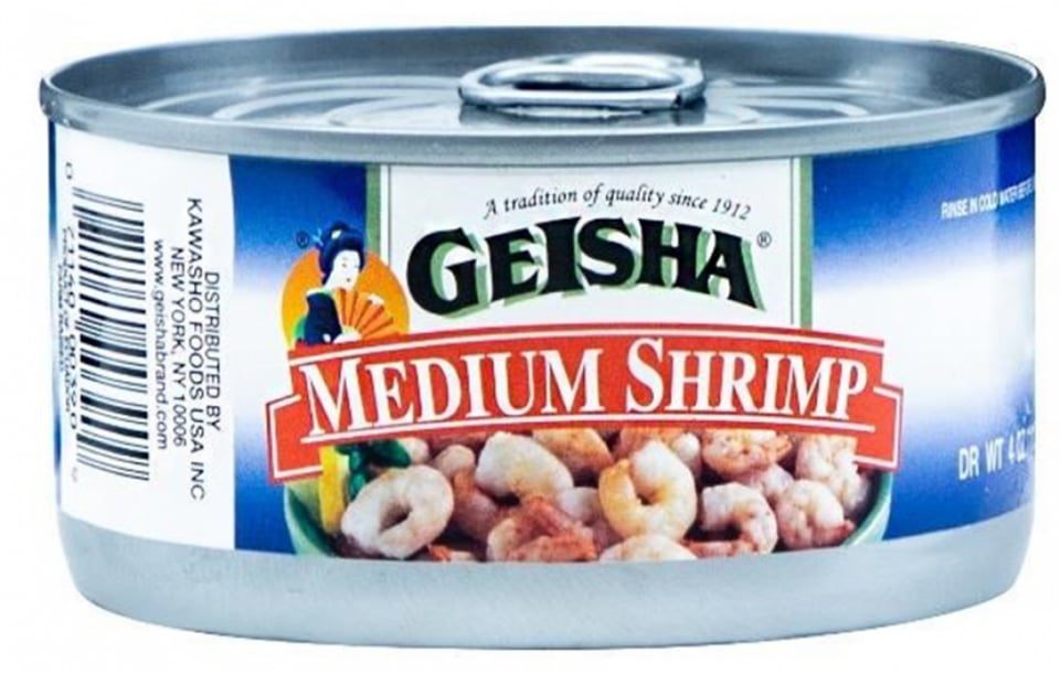 Emiten recall urgente de camarones enlatados vendidos en Walmart