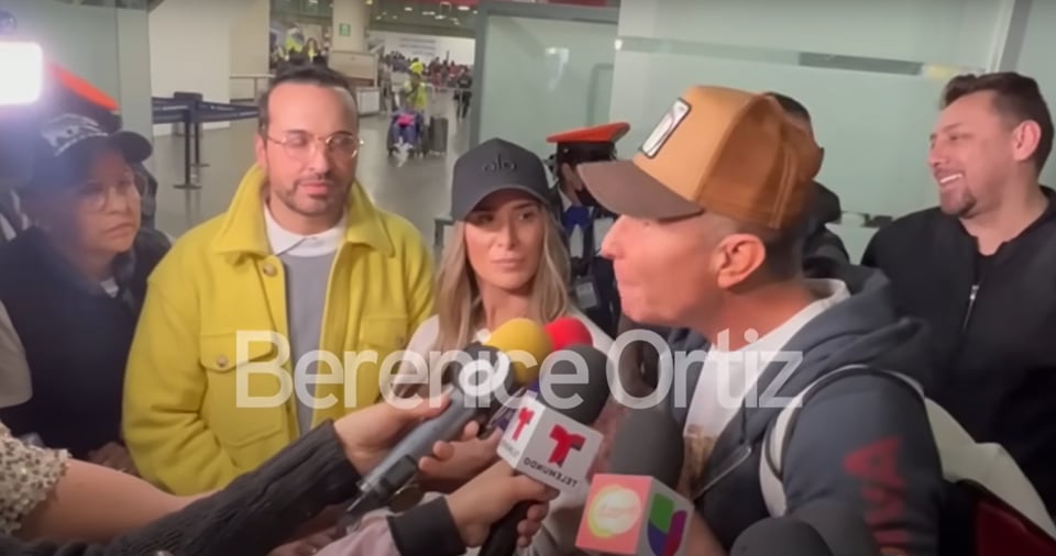 Erik Rubín es interceptado por paparazzis y es cuestionado