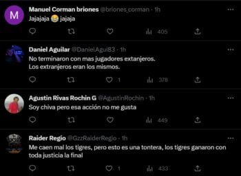 Usuarios tunden a aficionados de Chivas por no aceptar la derrota