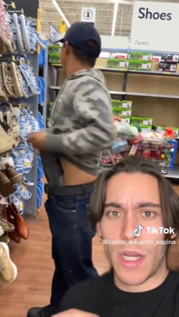Tiktoker se encuentra indignado con el video