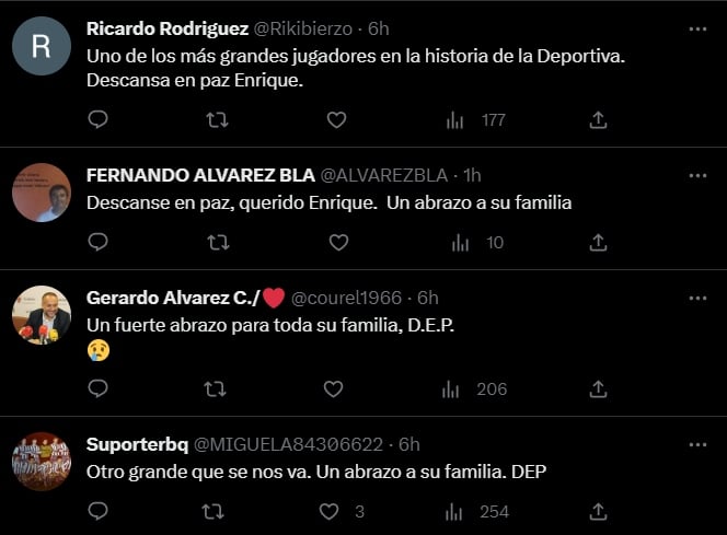 Enrique Rodríguez dies at 67, users say goodbye to the Ponferradina footballer in networks