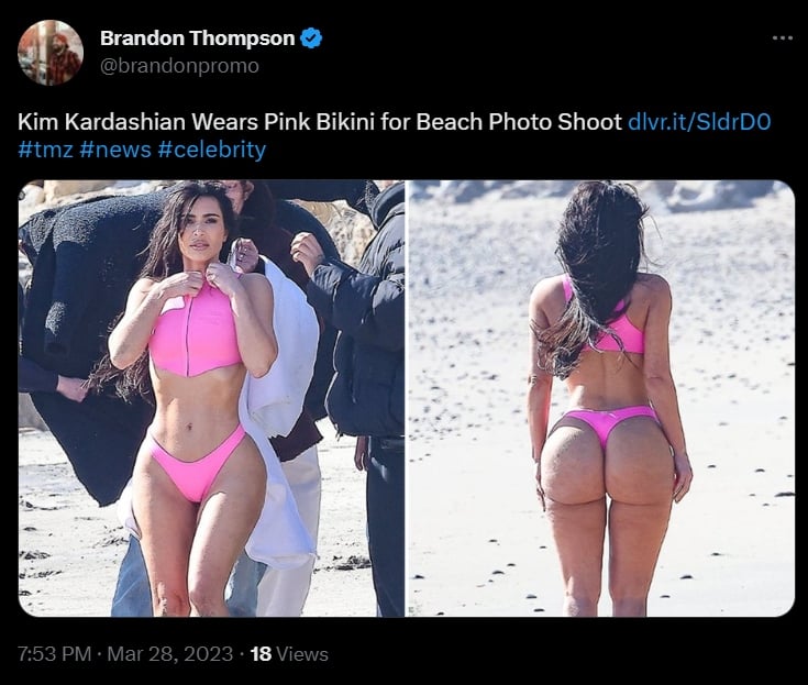 Kim Kardashian was a partner of Kanye West