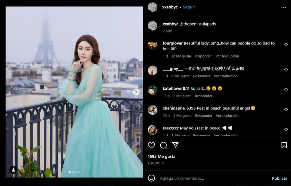 También detuvieron al exsuegro de la modelo Abby Choi